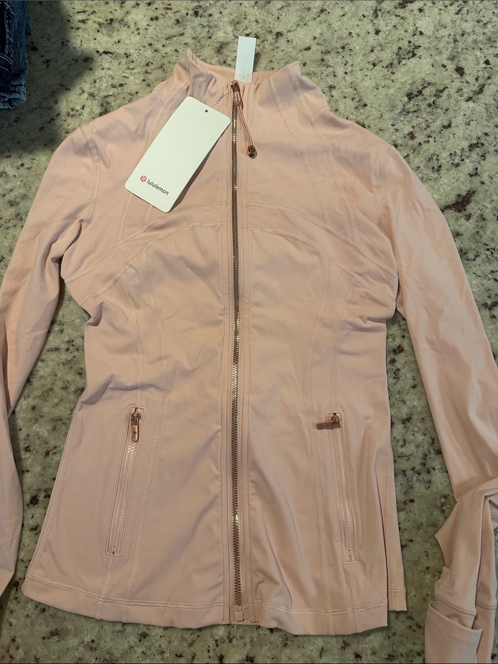 lululemon athletica Light Pink Full-Zip Utility Jacket